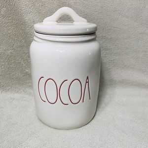 New Rae Dunn “COCOA” Christmas Canister